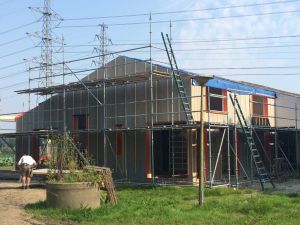 Foto 6 van het album Nieuwbouw woning + pensionstal te Assen