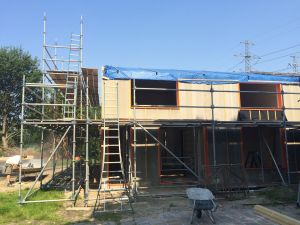 Foto 9 van het album Nieuwbouw woning + pensionstal te Assen