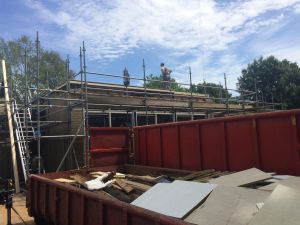 Foto 8 van het album Renovatie daken CBS de Schutkampen Smilde