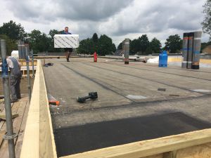 Foto 9 van het album Renovatie daken CBS de Schutkampen Smilde