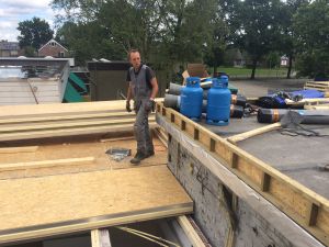 Foto 13 van het album Renovatie daken CBS de Schutkampen Smilde
