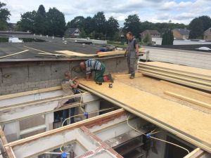 Foto 14 van het album Renovatie daken CBS de Schutkampen Smilde
