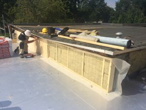 Foto 16 van het album Renovatie daken CBS de Schutkampen Smilde