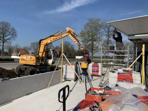 Foto 10 van het album Uitbreiding kantoorgebouw Vredeveld Hoogersmilde