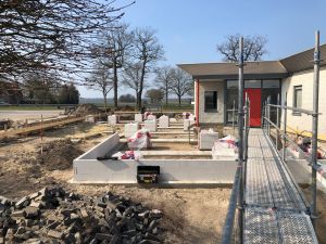 Foto 2 van het album Uitbreiding kantoorgebouw Vredeveld Hoogersmilde