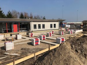 Foto 1 van het album Uitbreiding kantoorgebouw Vredeveld Hoogersmilde
